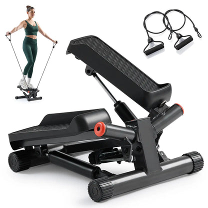 Twist Stair Steppers with Resistance Bands