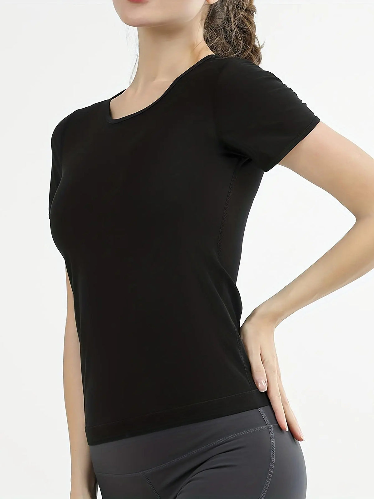 Tight Fit Sauna Sweat Workout Top